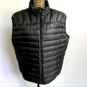 Patagonia Nano puff full zip vest.